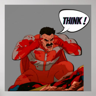 Tänka Mark Omni man Poster