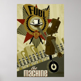 Tanka maskinen poster
