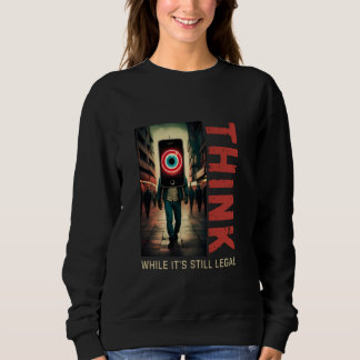 Tänka medan det fortfarande är lagligt mot Woke Co T Shirt