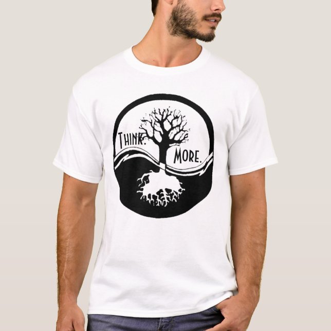 Tänka. Mer T-shirt (Framsida)