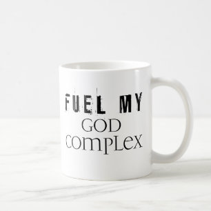 Tanka min komplexa mugg för guden