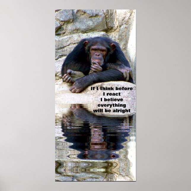 Tänka och reagera sedan _Skriv ut Poster (Framsidan)