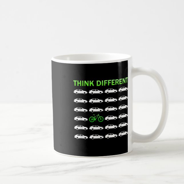 Tänka Olika miljöskydd för bioteknik Kaffemugg (Höger)