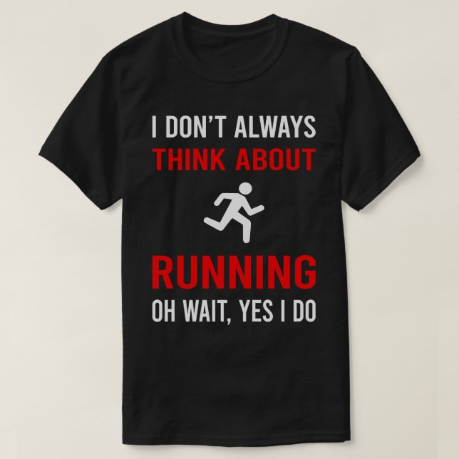 Tänka om att köra Springa Springer T Shirt (Design framsida)