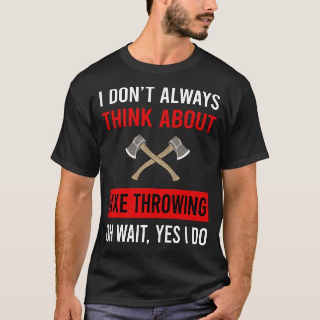 Tänka om axlar med axlar t shirt (Framsida)