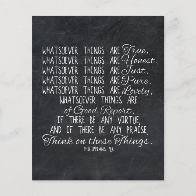 Tänka om dessa Sak-kristna bibelskript Flygblad (Framsidan)