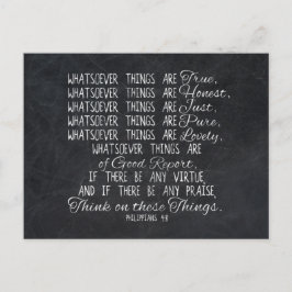 Tänka om dessa Sak-kristna bibelskript Vykort