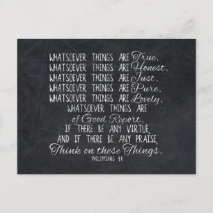 Tänka om dessa Sak-kristna bibelskript Vykort