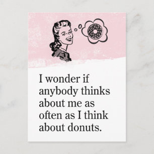 Tänka om donuts Pandemivykort Vykort