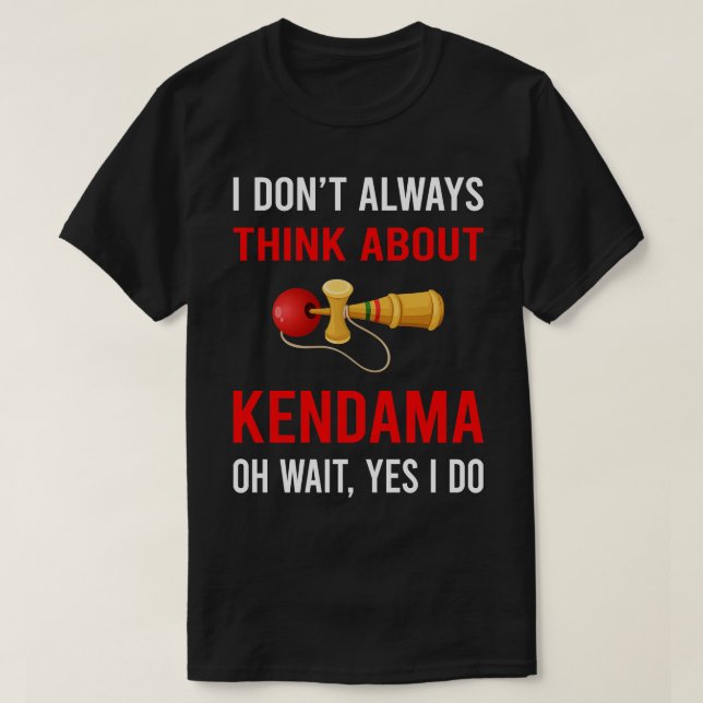 Tänka Om Kendama T Shirt (Design framsida)