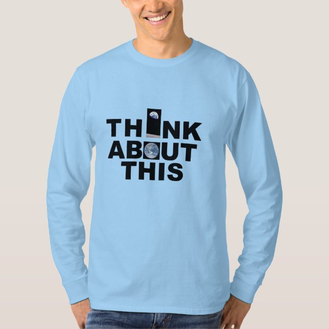 TÄNKA OM Manarna långärmad T-Shirt (Framsida)