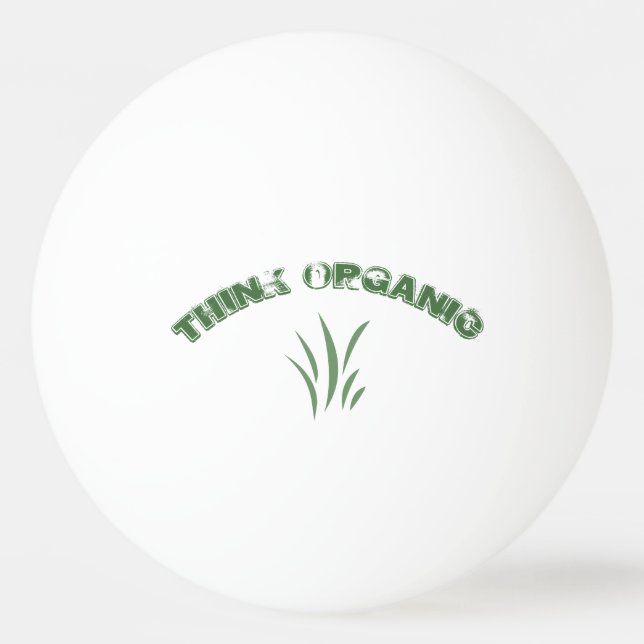 Tänka Organic Ping Pong Boll (Framsidan)