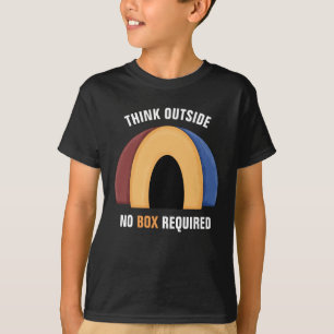Tänka OutsideKids' Hanes TAGLESS® T-Shirt