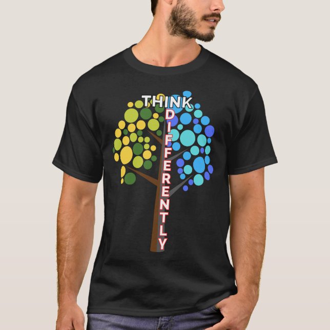 Tänka på annat sätt 2 b T-Shirt (Framsida)