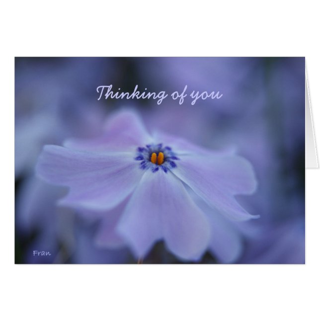 tänka på dig OBS kort (Framsidan Horizontal)