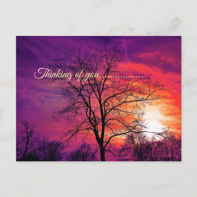 tänka på dig vykort (Framsida)