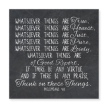 Tänka på kristen bibelScripture för dessa saker