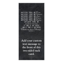 Tänka på kristen bibelScripture för dessa saker