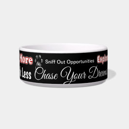 Tänka PAWsitive Hund Bowl