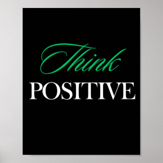 Tänka positiv poster