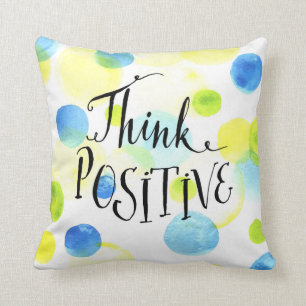 Tänka positivt kudde