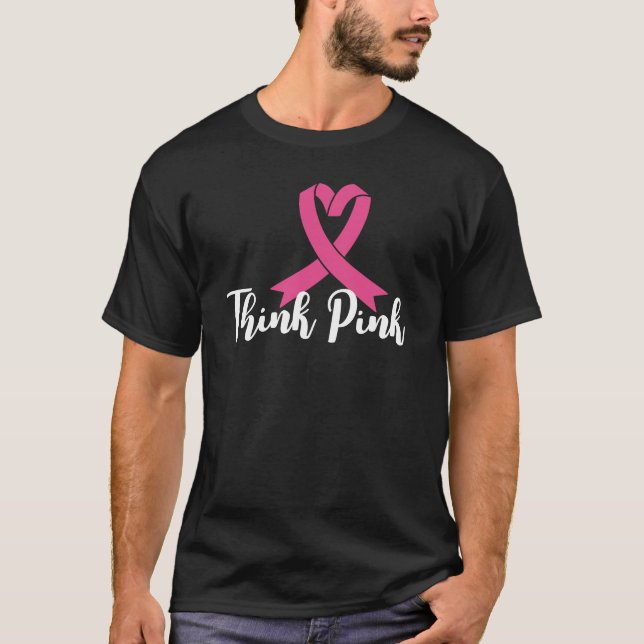 Tänka Rosa - Bära Hope, Spread Strength T Shirt (Framsida)