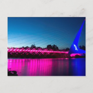 Tänka Rosa Sundial Bridge Vykort