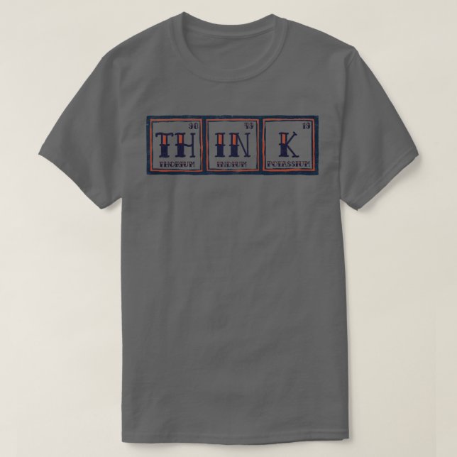 Tänka Science T Shirt (Design framsida)