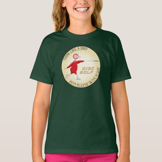 Tänka som en fågel tee shirt (Framsida)