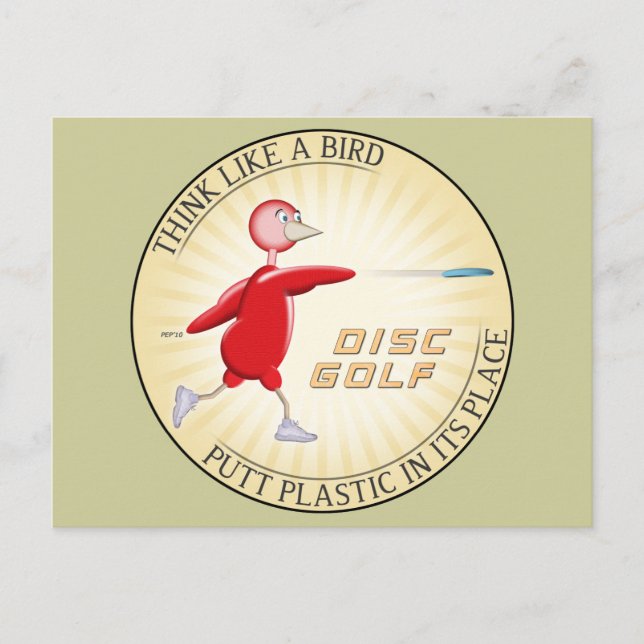 Tänka som en fågel vykort (Framsida)