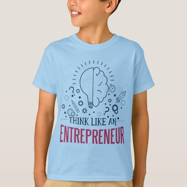 Tänka som företagare t shirt (Framsida)