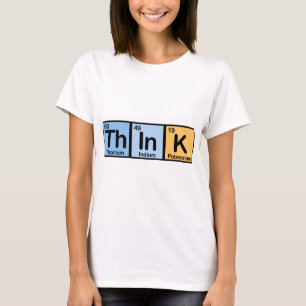 Tänka som göras av inslag t-shirt