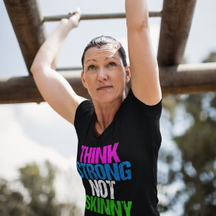 Tänka Stark, inte Smalans inspirationskänsla T Shirt