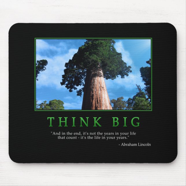 Tänka stora Mousepad Musmatta (Framsidan)