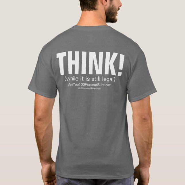 TÄNKA! T SHIRT (Baksida)