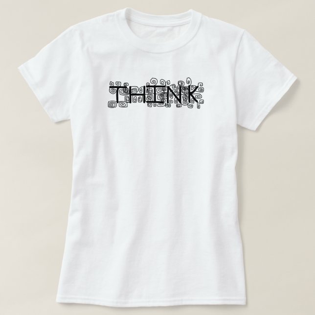 tänka tee shirt (Design framsida)