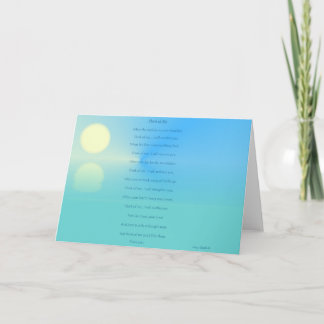 Tänka till mig kort