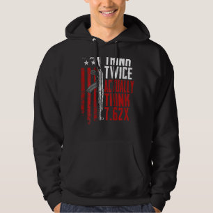 Tänka Twice Tänka 7 62 Ak47 Gun Joke Ba Hoodie