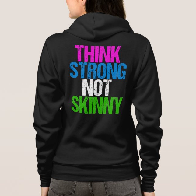 Tänka utan Smala, inspirationskänsla T Shirt (Baksida)