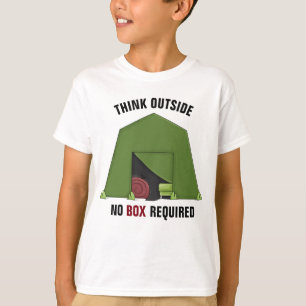 Tänka utanför barnens handtag TAGLESS® T-Shirt