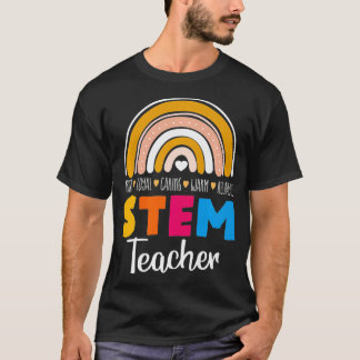 Tänka utanför Bo STEAM Back to school STEM Tea T Shirt