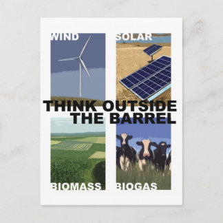 Tänka utanför cylindern vykort