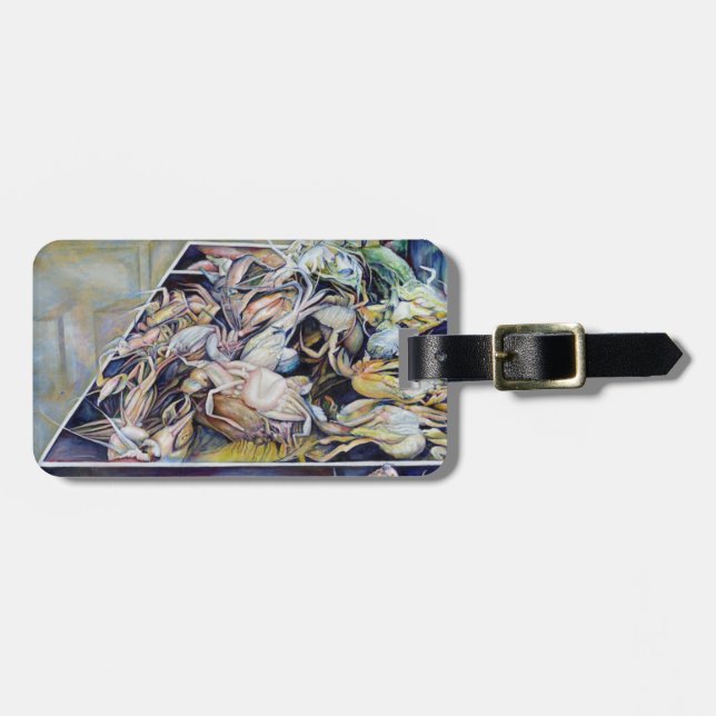 Tänka utanför lådan bagagebricka (Horisontell Framsida)