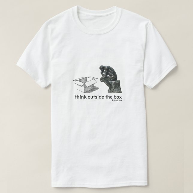 Tänka utanför lådan _ en hamstertransport tee (Design framsida)