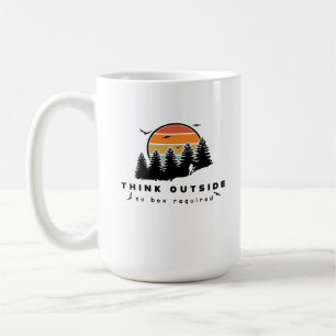 Tänka utanför lådan krävs kaffemugg