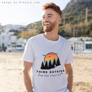 Tänka utanför lådan krävs t shirt