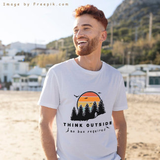 Tänka utanför lådan krävs t shirt