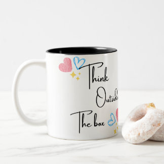 Tänka utanför lådan - Kreativets inspiration mugg