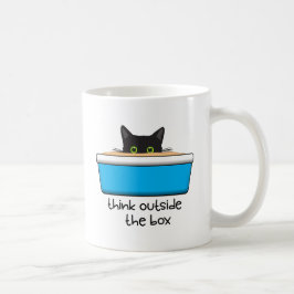 Tänka utanför lådan. Kullboxen, det vill säga. Kaffemugg