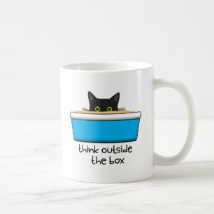 Tänka utanför lådan. Kullboxen, det vill säga. Kaffemugg